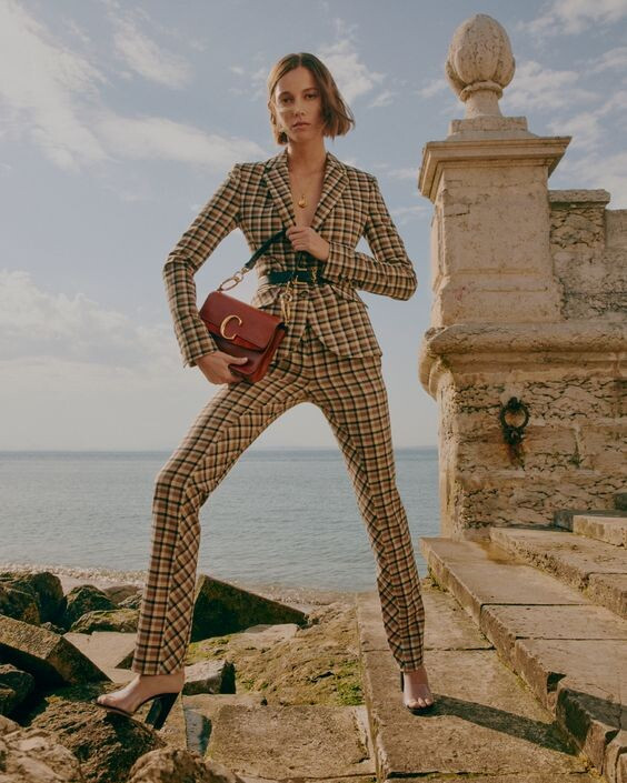 Mali Koopman featured in  the mytheresa.com lookbook for Pre-Fall 2019