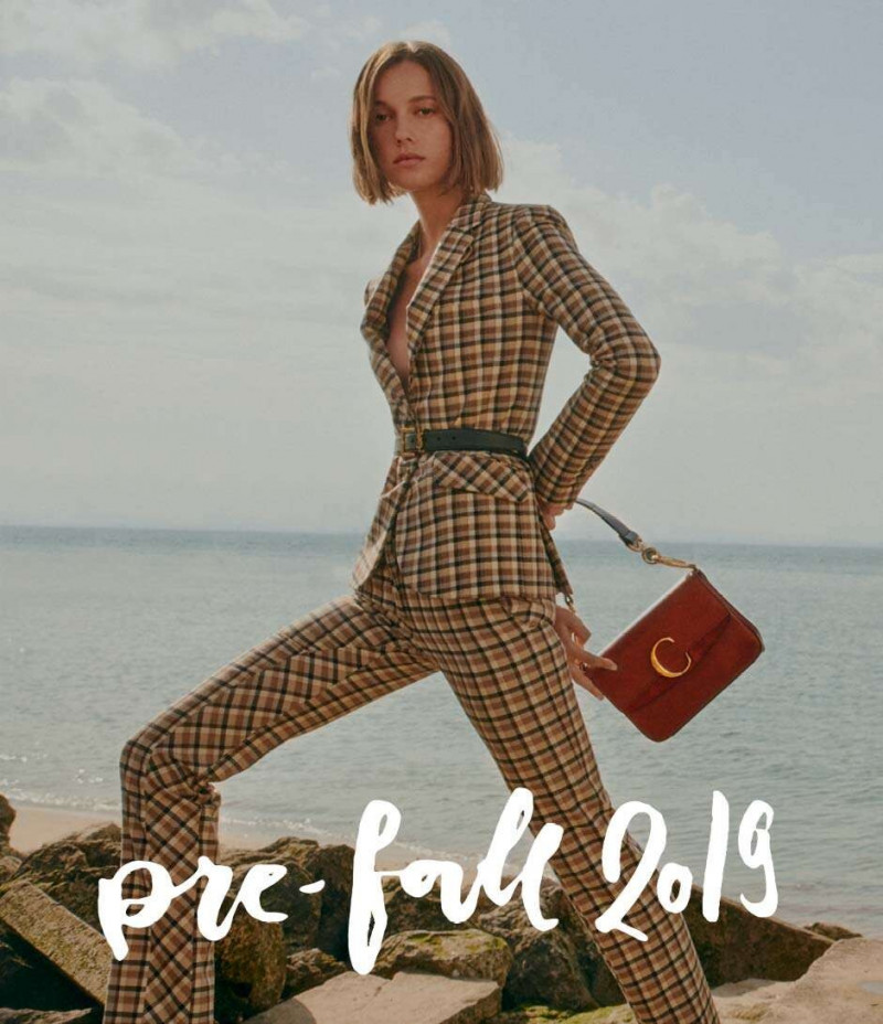 Mali Koopman featured in  the mytheresa.com lookbook for Pre-Fall 2019