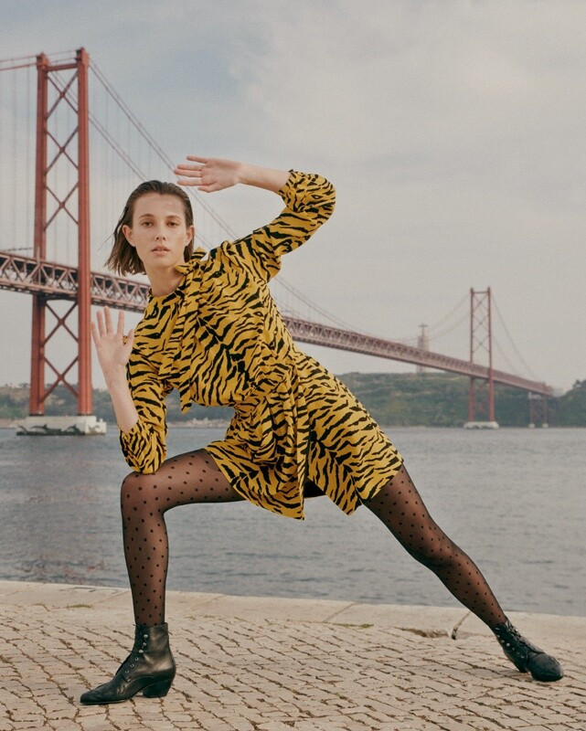 Mali Koopman featured in  the mytheresa.com lookbook for Pre-Fall 2019