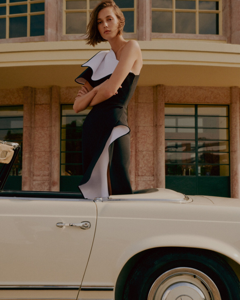 Mali Koopman featured in  the mytheresa.com lookbook for Pre-Fall 2019