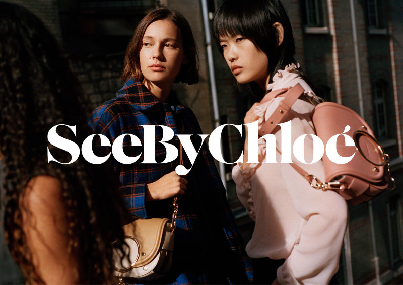 Mali Koopman featured in  the See by Chloe advertisement for Autumn/Winter 2020