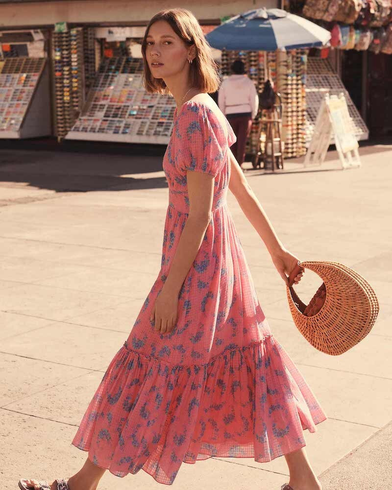 Mali Koopman featured in  the Shopbop lookbook for Spring 2021