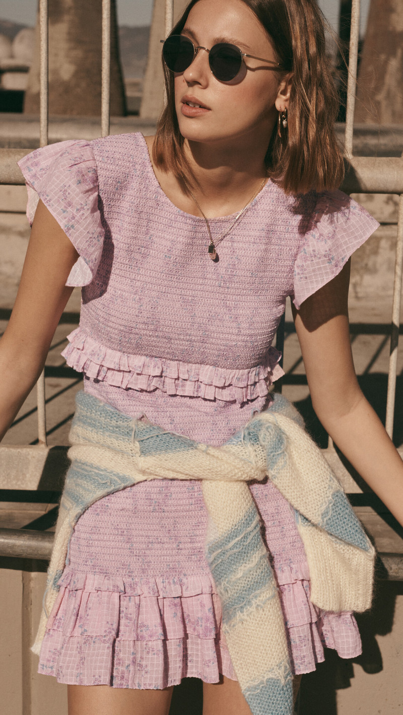 Mali Koopman featured in  the Shopbop lookbook for Spring 2021