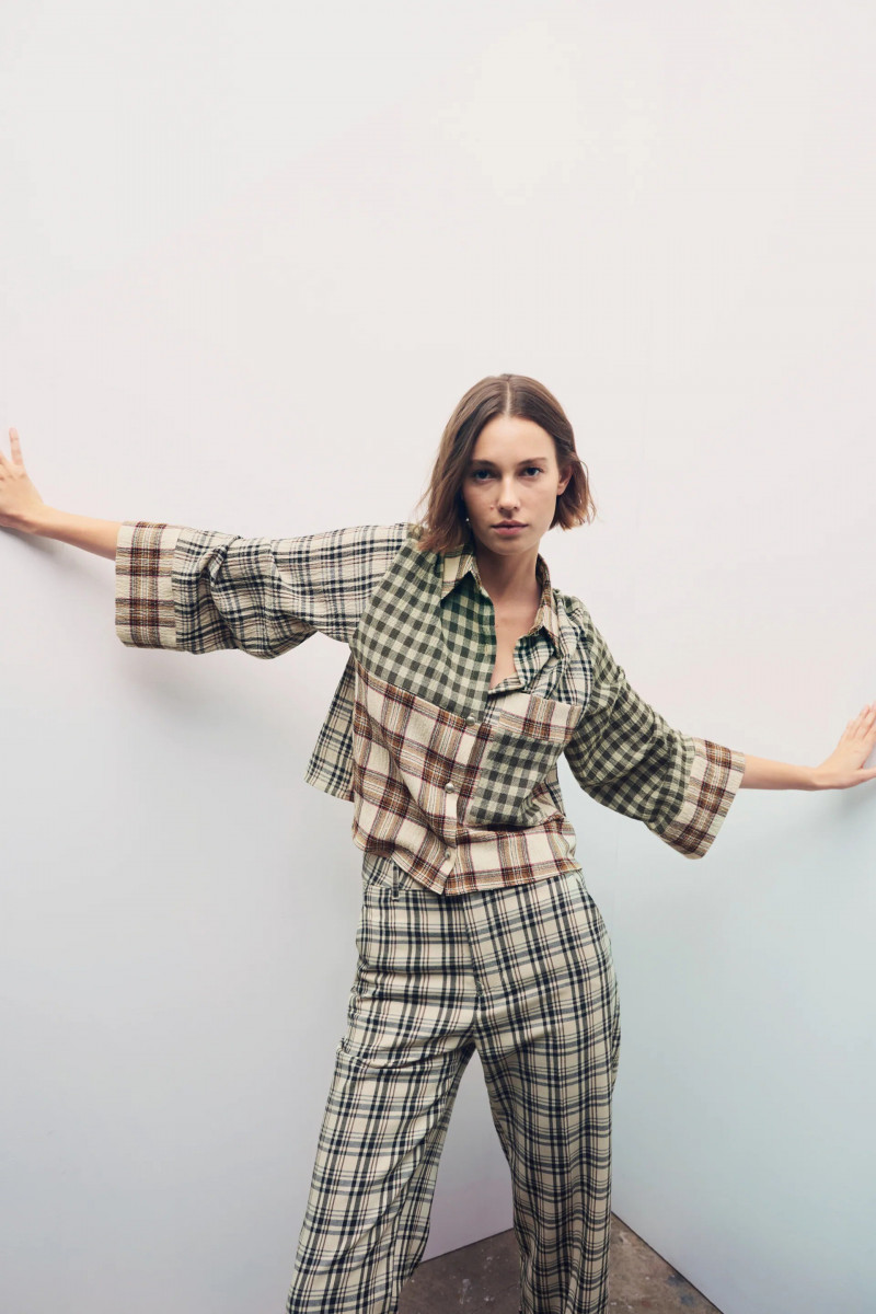 Mali Koopman featured in  the Zara catalogue for Winter 2021