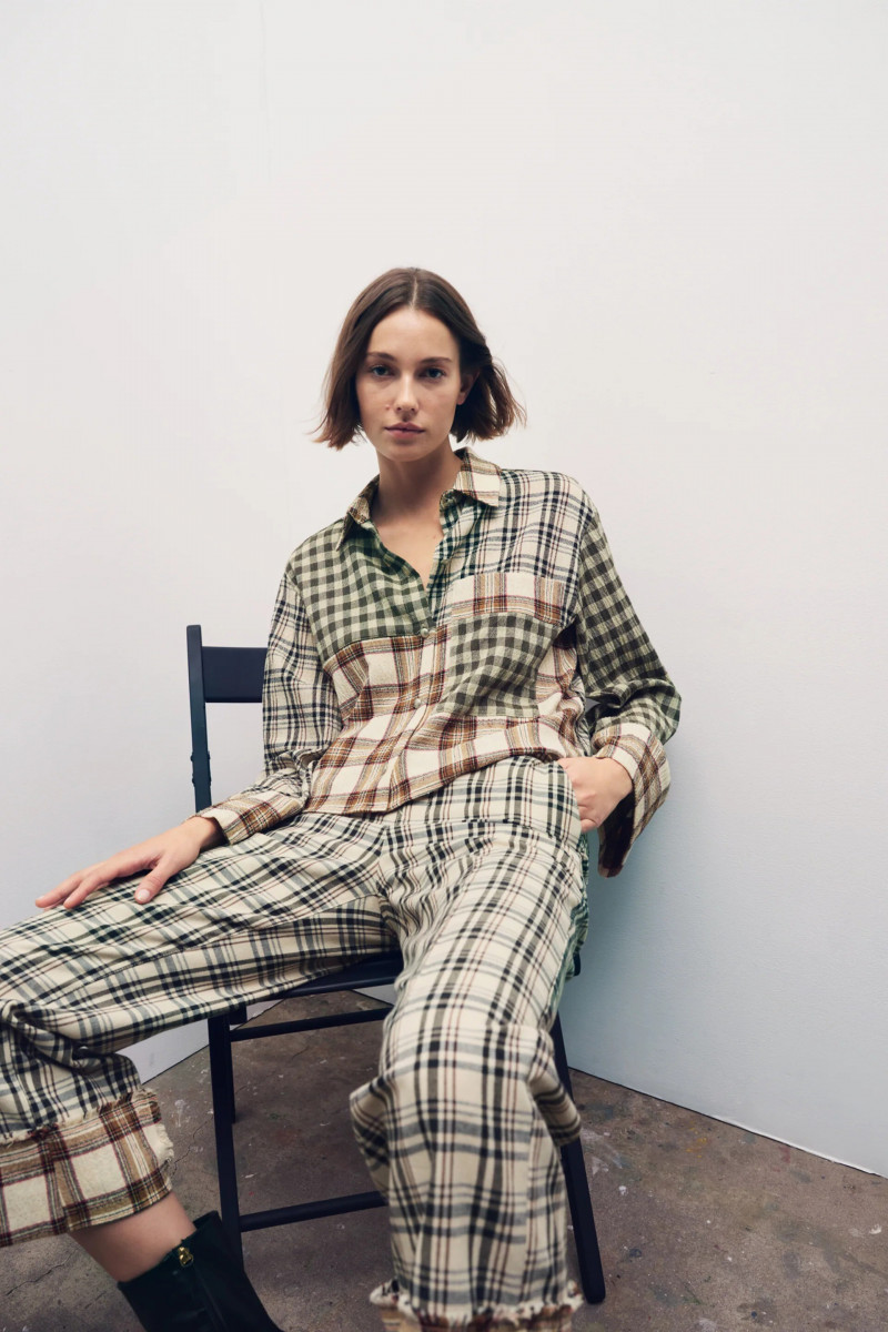 Mali Koopman featured in  the Zara catalogue for Winter 2021