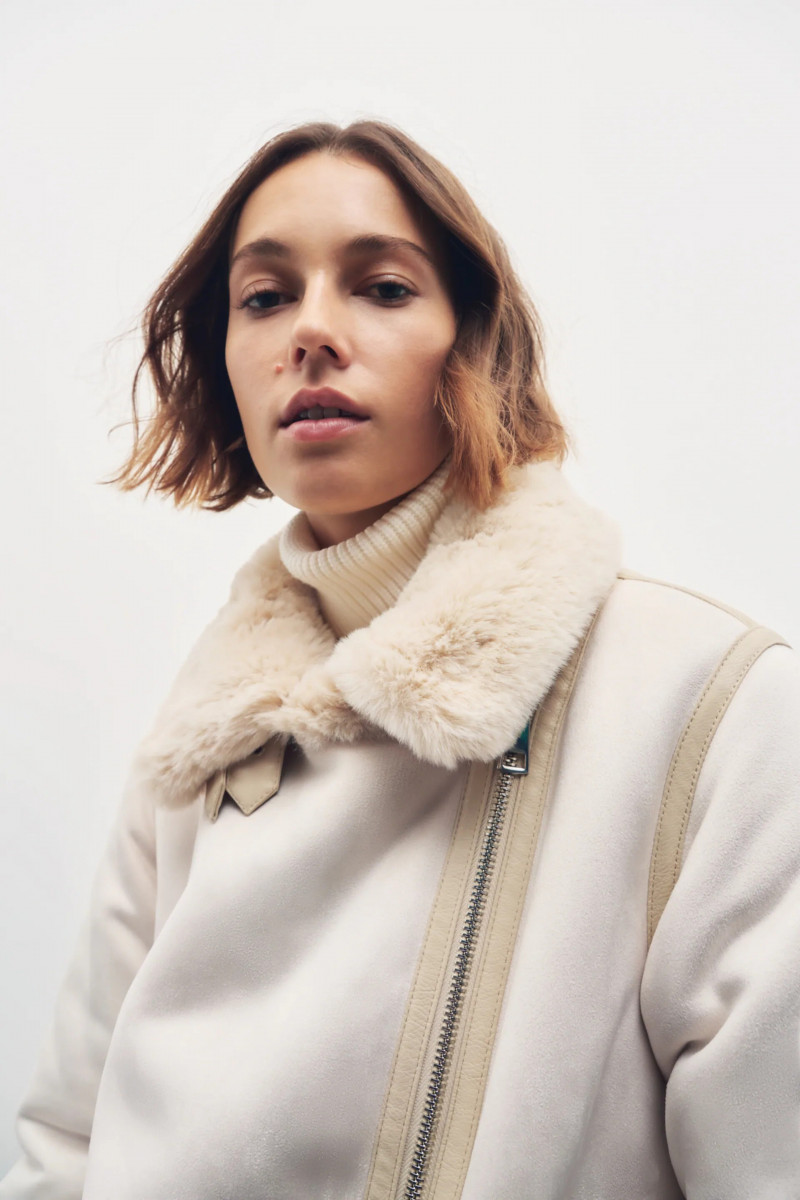 Mali Koopman featured in  the Zara catalogue for Winter 2021