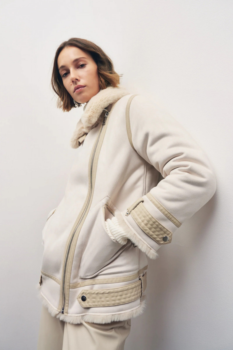 Mali Koopman featured in  the Zara catalogue for Winter 2021