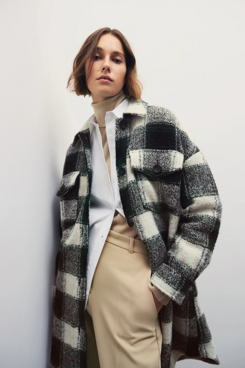 Mali Koopman featured in  the Zara catalogue for Winter 2021