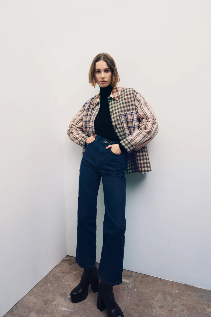 Mali Koopman featured in  the Zara catalogue for Winter 2021