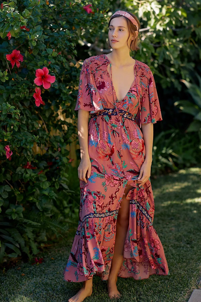 Mali Koopman featured in  the Anthropologie catalogue for Winter 2021