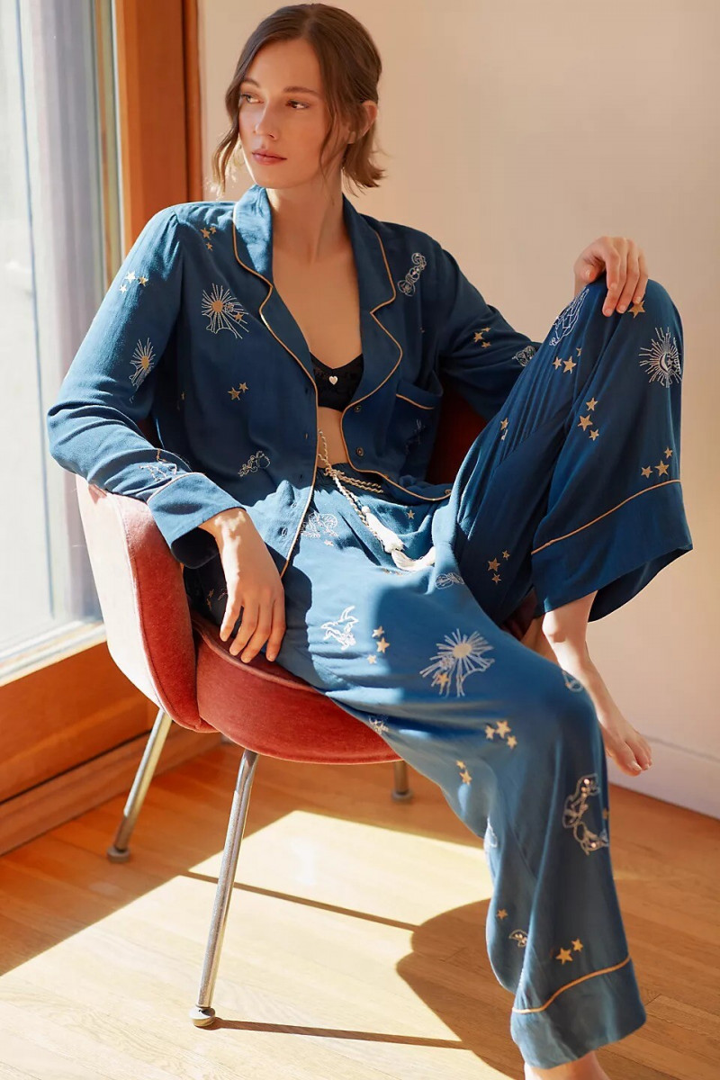 Mali Koopman featured in  the Anthropologie catalogue for Winter 2021