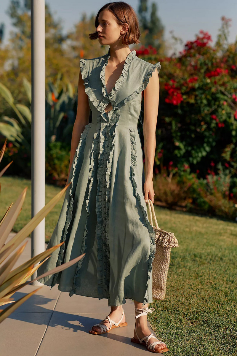 Mali Koopman featured in  the Anthropologie catalogue for Winter 2021