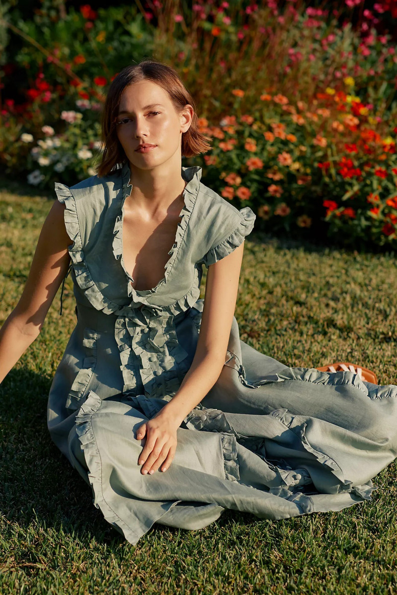 Mali Koopman featured in  the Anthropologie catalogue for Winter 2021