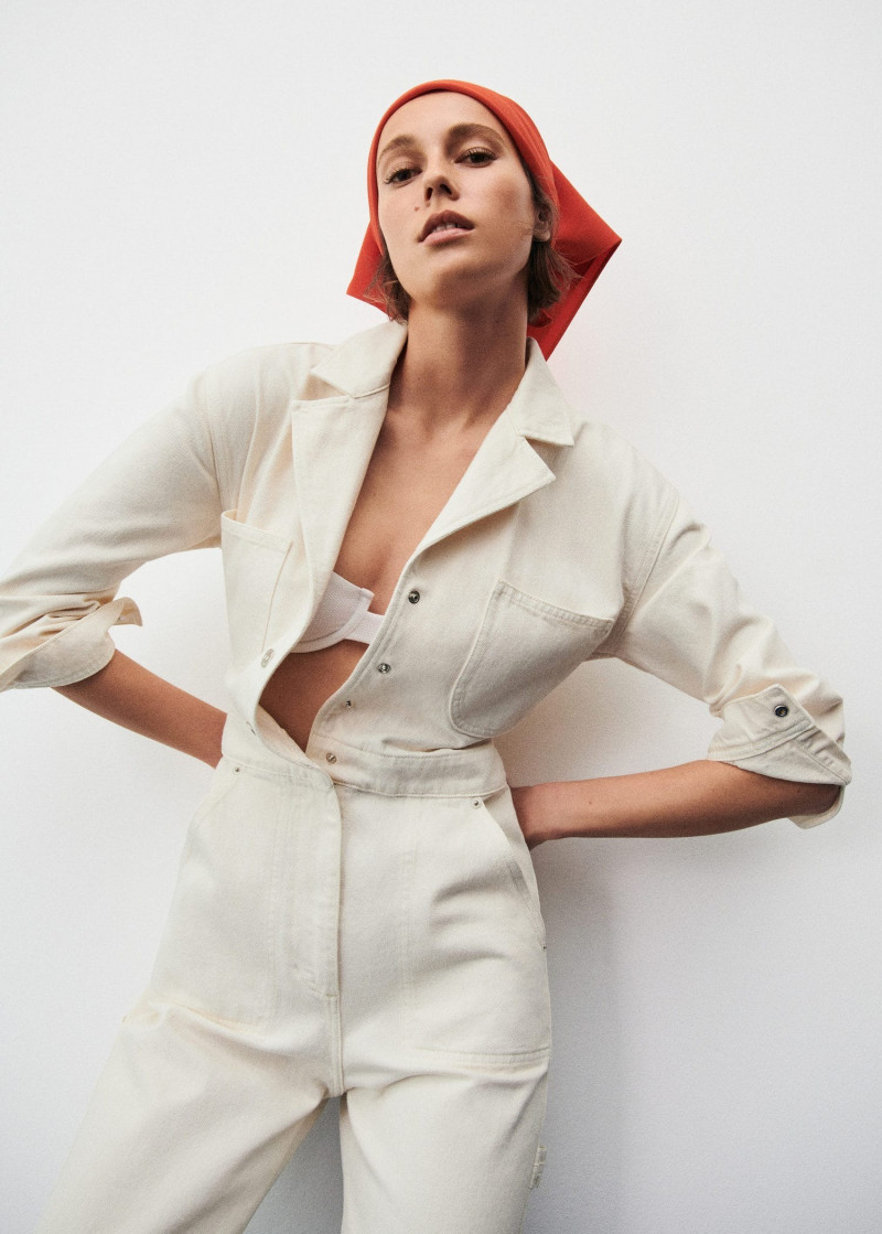 Mali Koopman featured in  the Mango catalogue for Summer 2022