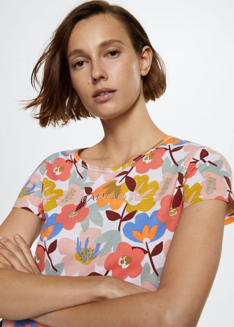 Mali Koopman featured in  the Mango catalogue for Summer 2022