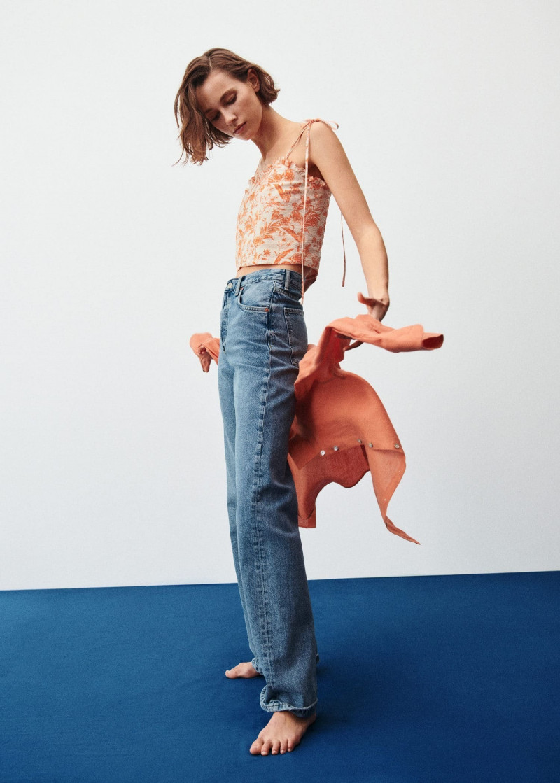 Mali Koopman featured in  the Mango catalogue for Summer 2022