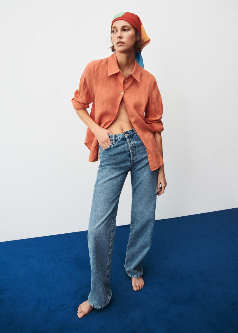 Mali Koopman featured in  the Mango catalogue for Summer 2022