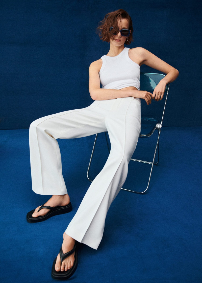 Mali Koopman featured in  the Mango catalogue for Summer 2022