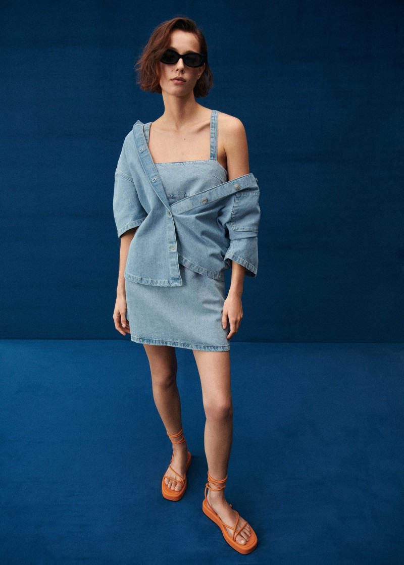 Mali Koopman featured in  the Mango catalogue for Summer 2022