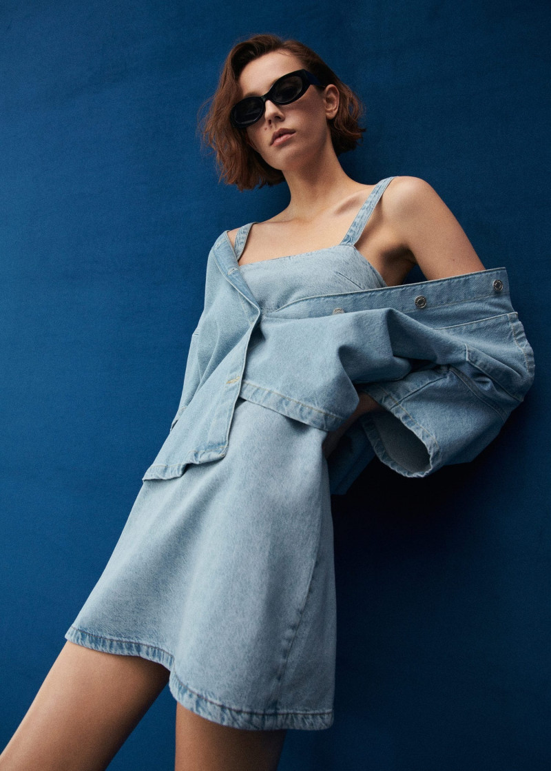 Mali Koopman featured in  the Mango catalogue for Summer 2022