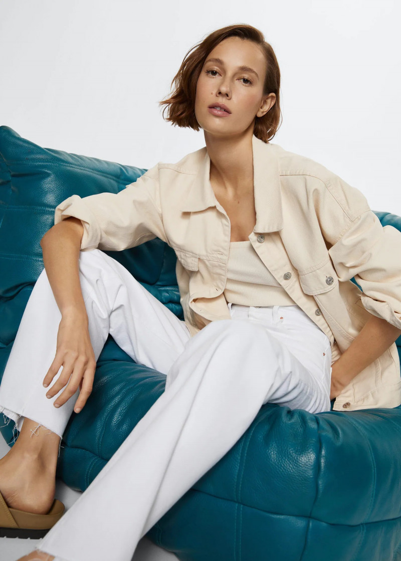 Mali Koopman featured in  the Mango catalogue for Summer 2022