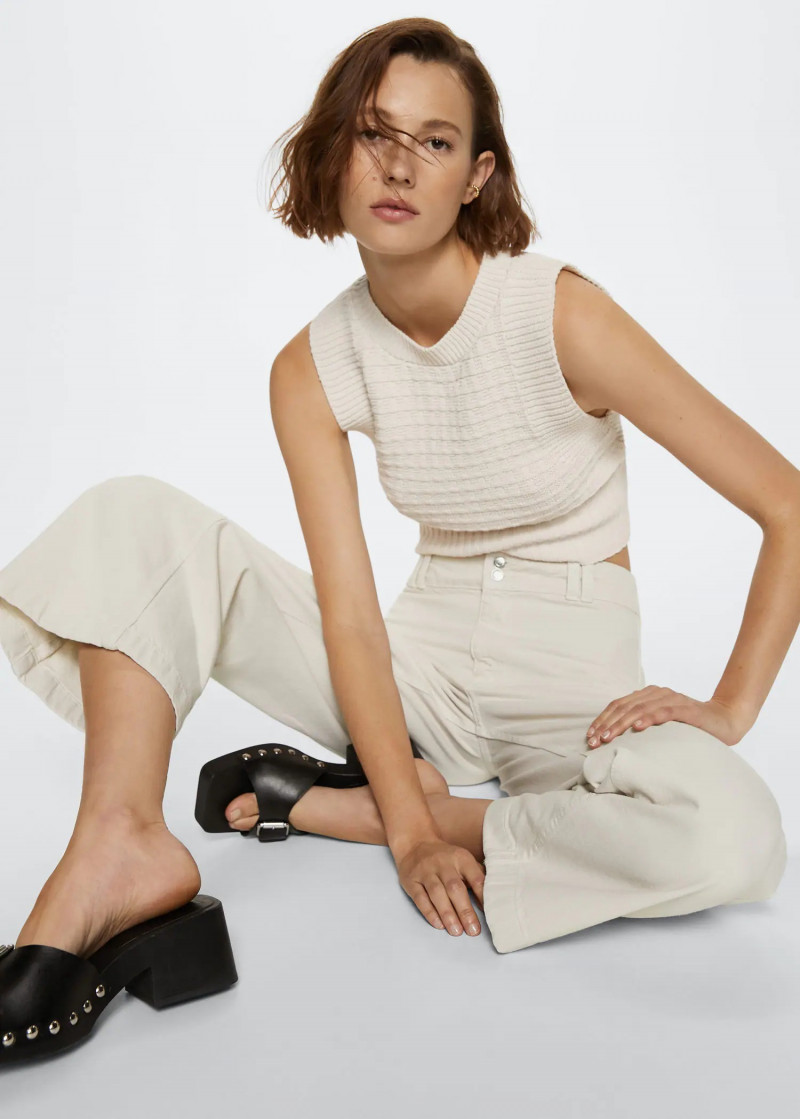 Mali Koopman featured in  the Mango catalogue for Summer 2022