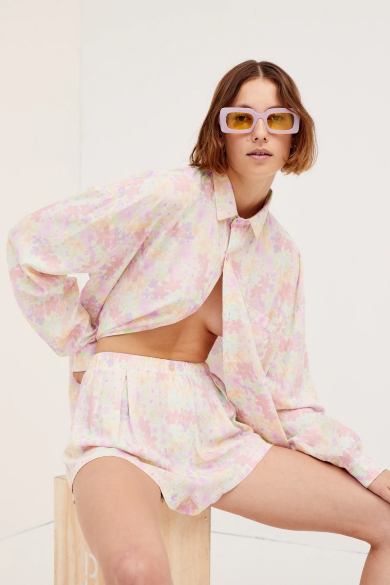 Mali Koopman featured in  the For Love & Lemons catalogue for Summer 2022