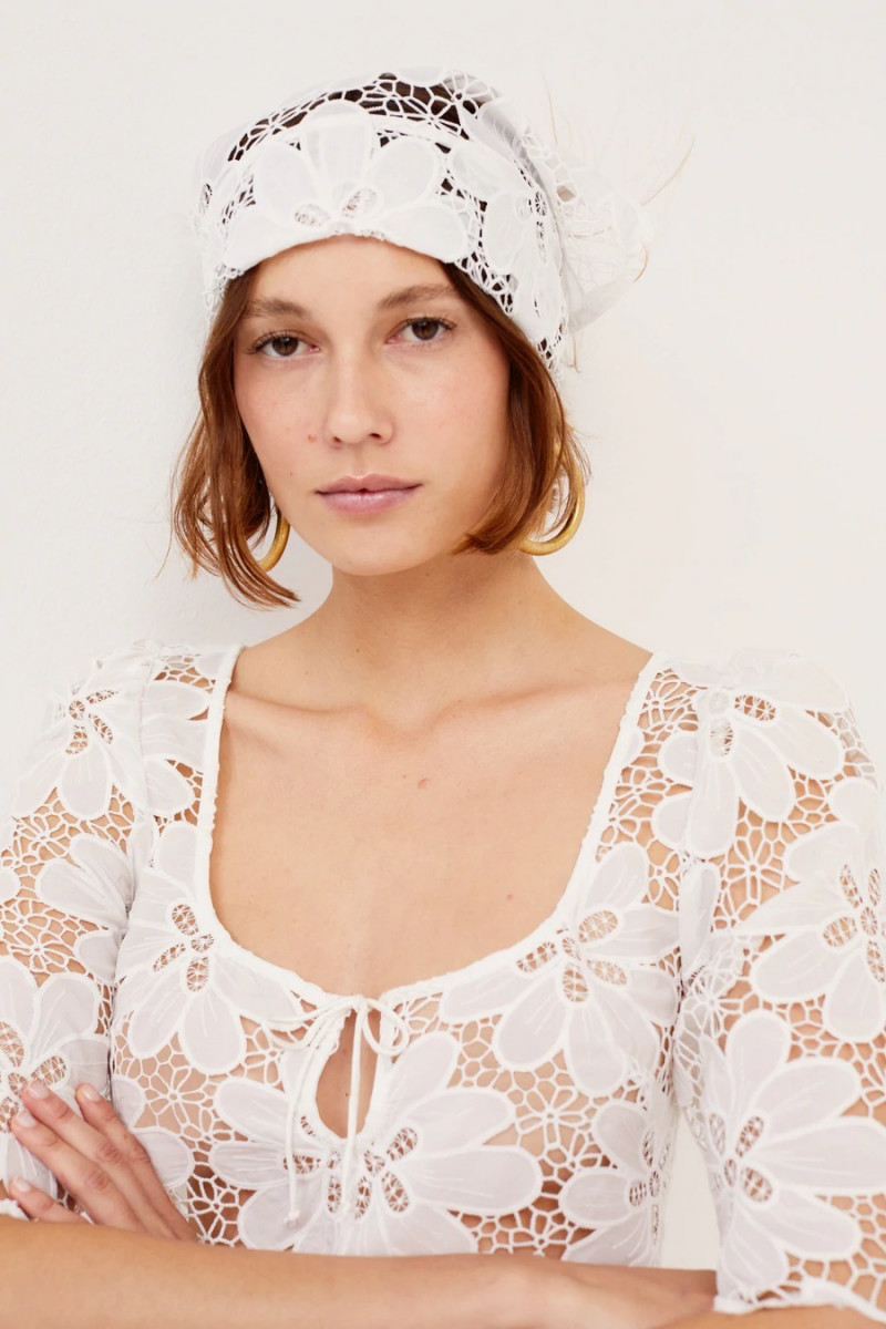 Mali Koopman featured in  the For Love & Lemons catalogue for Summer 2022