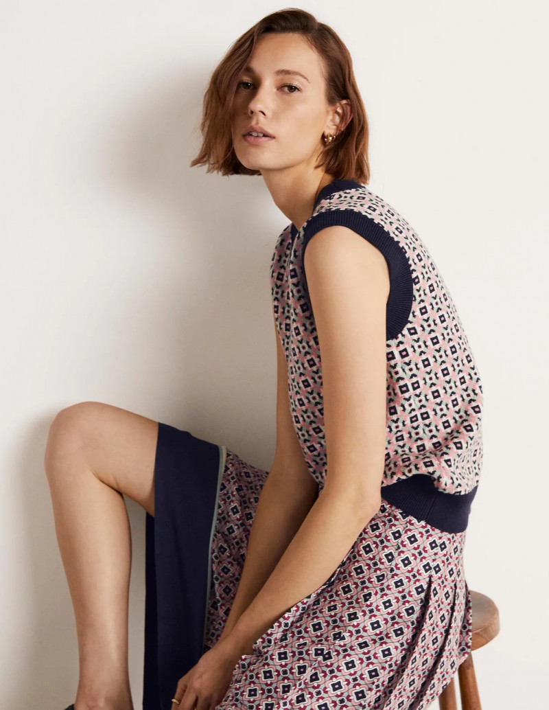 Mali Koopman featured in  the Boden catalogue for Autumn/Winter 2022