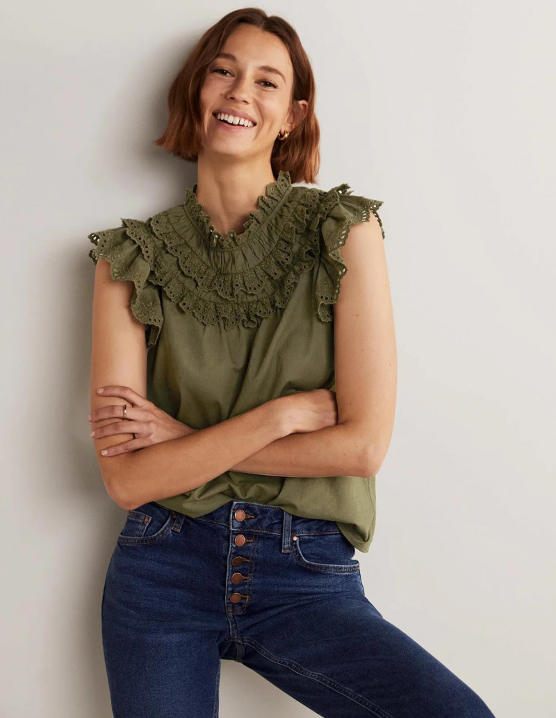 Mali Koopman featured in  the Boden catalogue for Autumn/Winter 2022