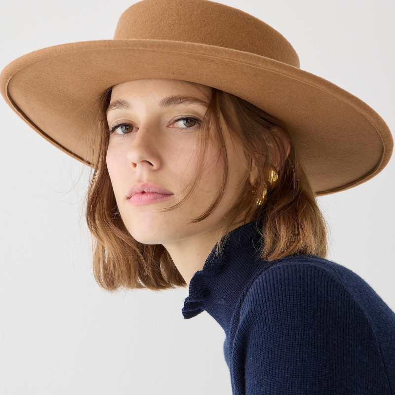 Mali Koopman featured in  the J.Crew catalogue for Autumn/Winter 2022