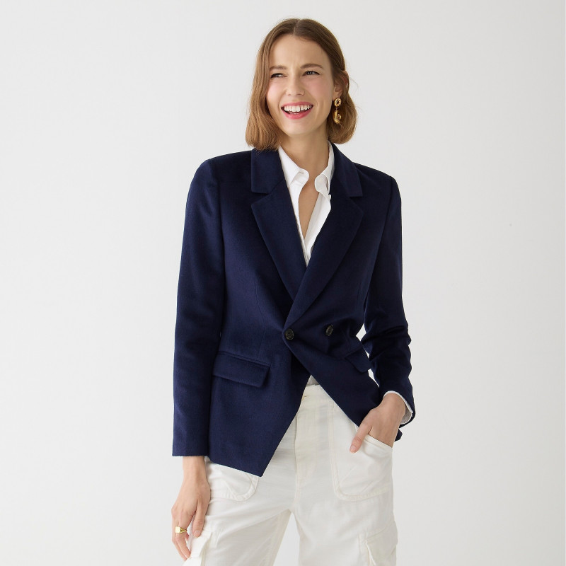 Mali Koopman featured in  the J.Crew catalogue for Autumn/Winter 2022