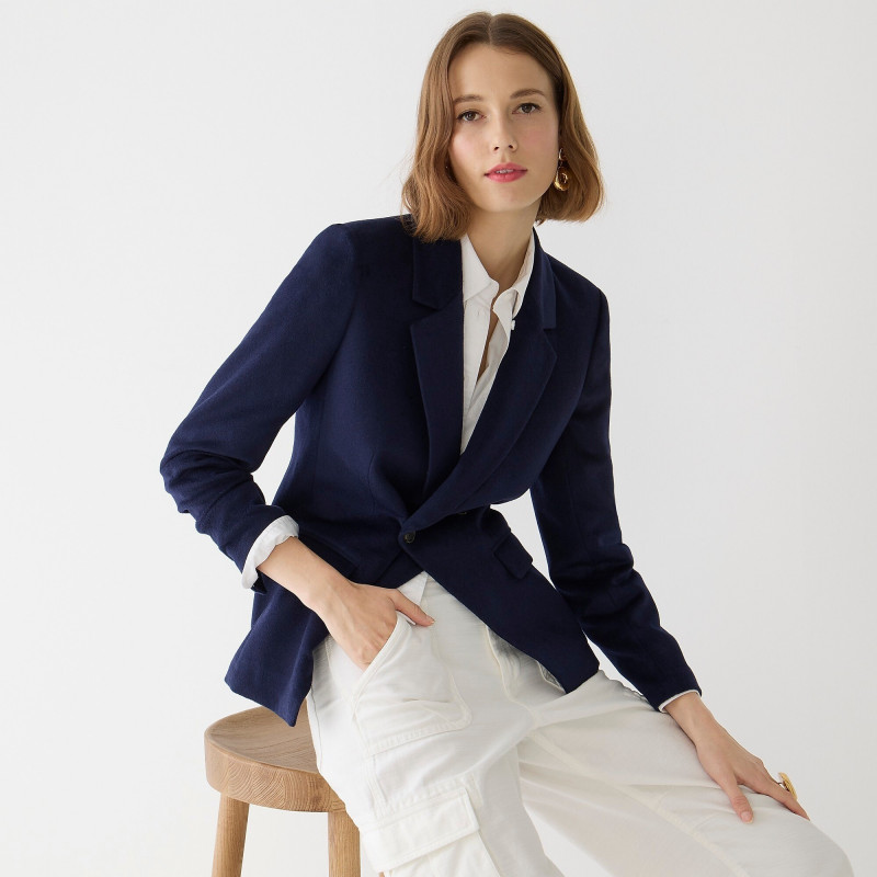 Mali Koopman featured in  the J.Crew catalogue for Autumn/Winter 2022