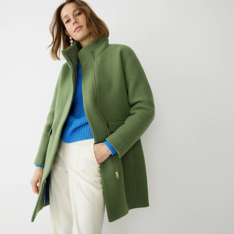 Mali Koopman featured in  the J.Crew catalogue for Autumn/Winter 2022