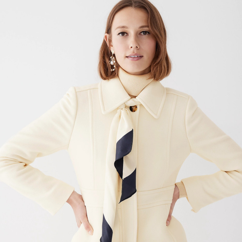 Mali Koopman featured in  the J.Crew catalogue for Autumn/Winter 2022