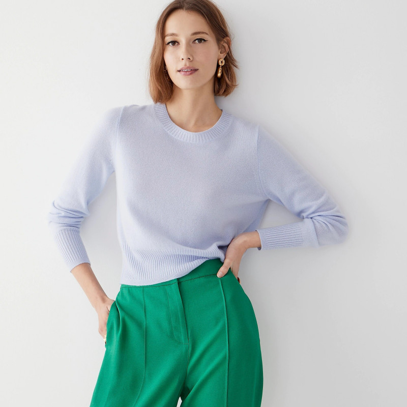 Mali Koopman featured in  the J.Crew catalogue for Autumn/Winter 2022