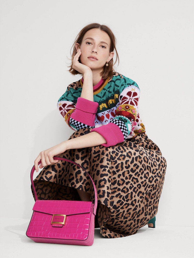 Mali Koopman featured in  the Kate Spade New York catalogue for Autumn/Winter 2022