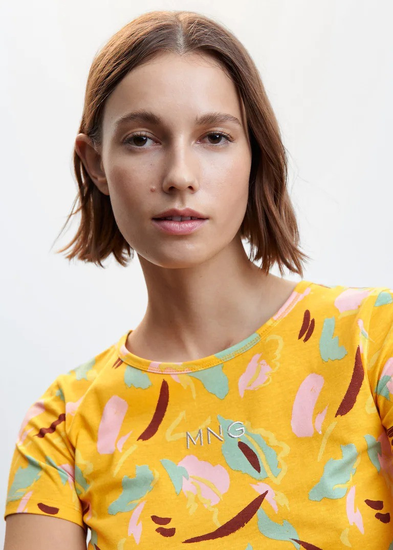 Mali Koopman featured in  the Mango catalogue for Winter 2022