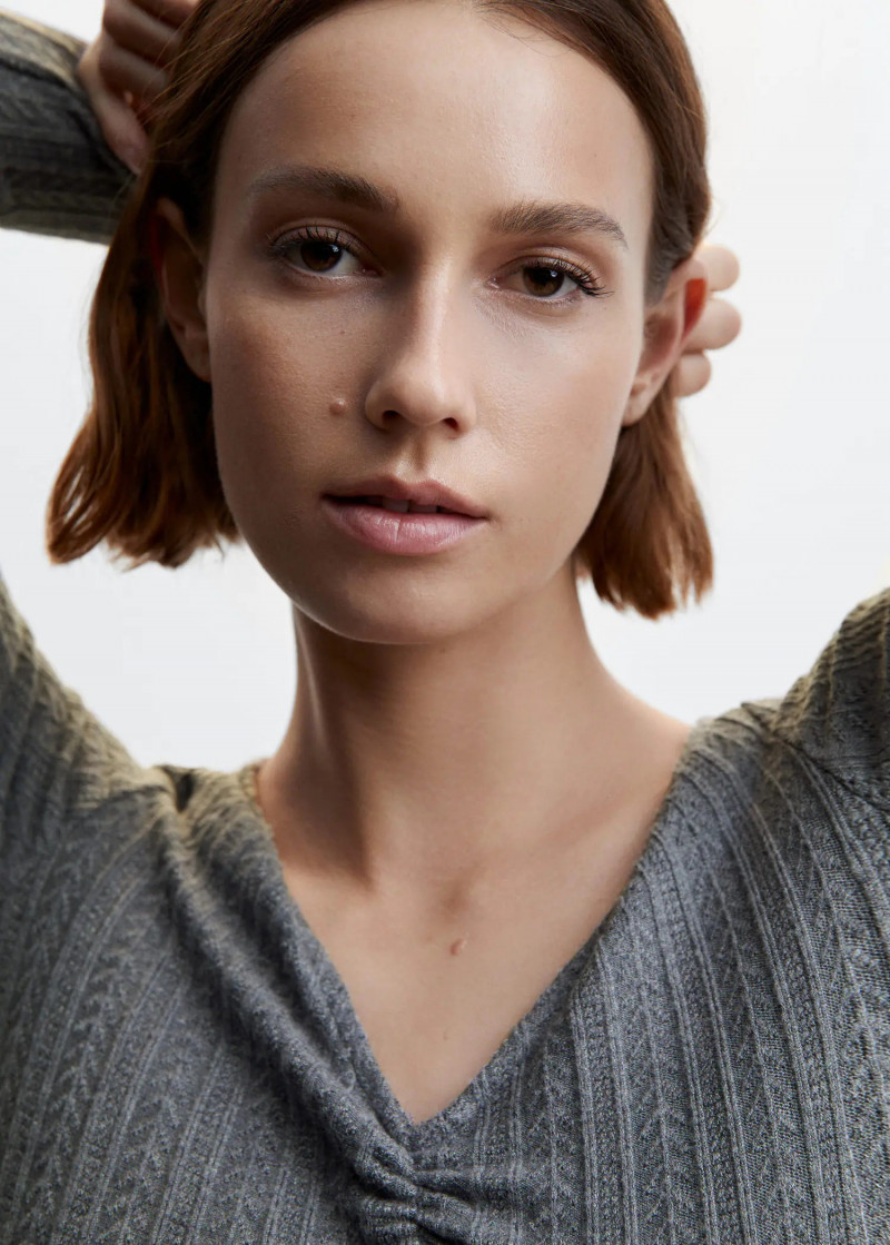 Mali Koopman featured in  the Mango catalogue for Winter 2022