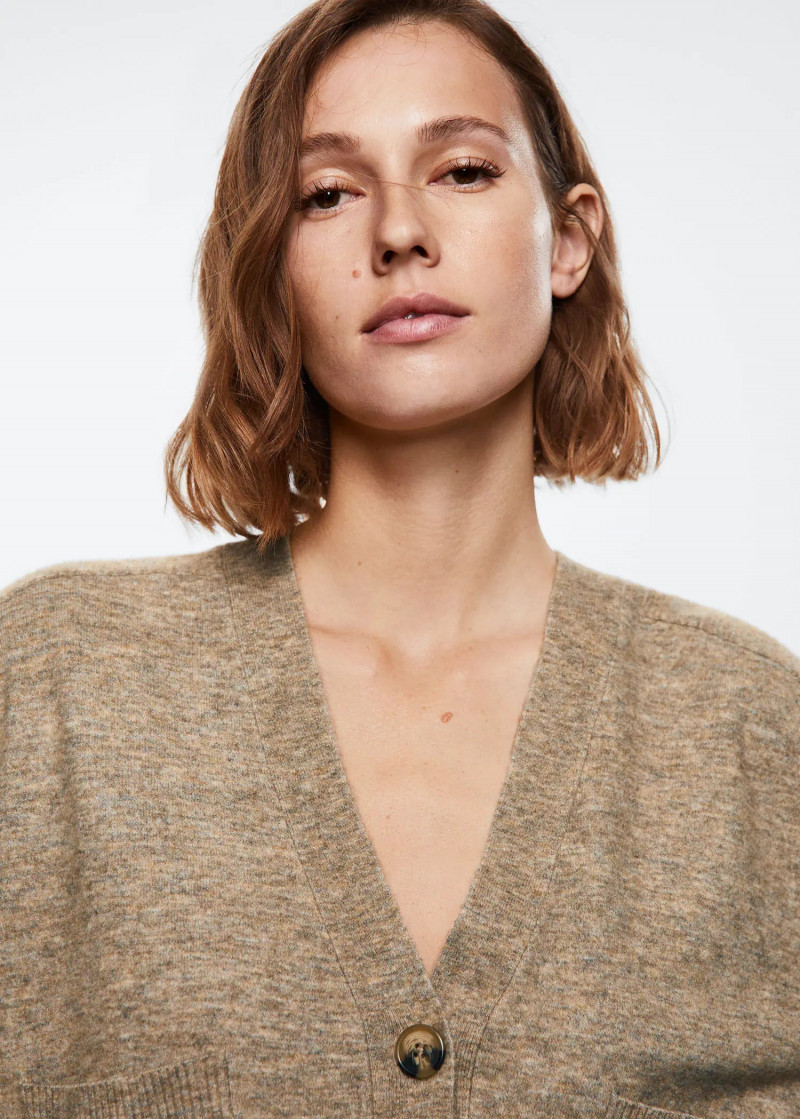 Mali Koopman featured in  the Mango catalogue for Winter 2022