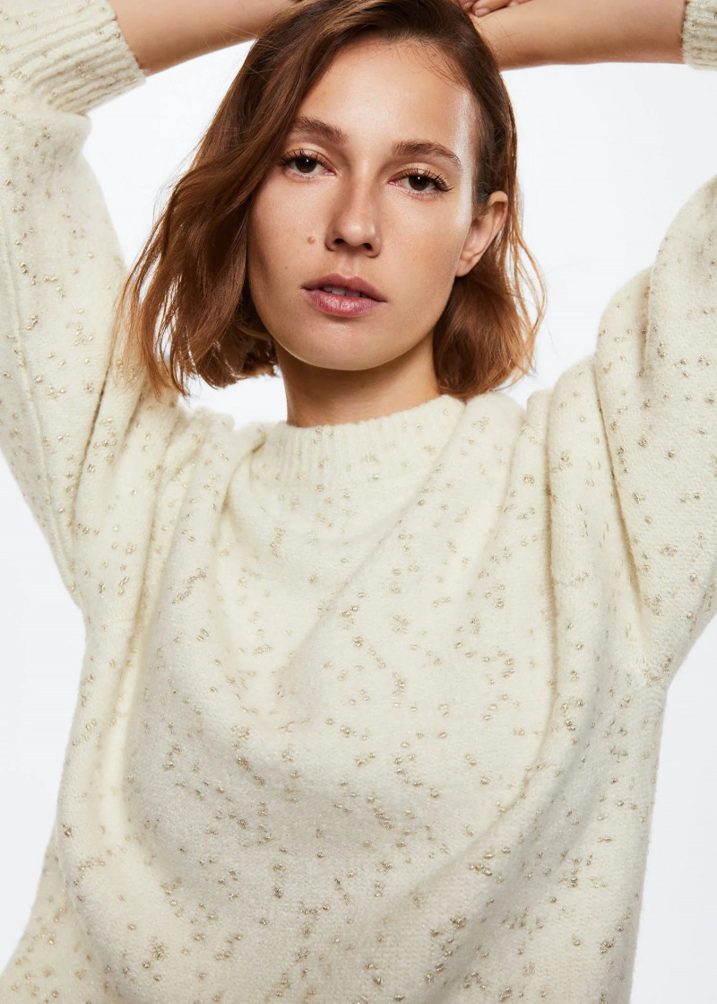 Mali Koopman featured in  the Mango catalogue for Winter 2022