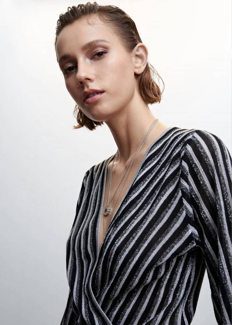 Mali Koopman featured in  the Mango catalogue for Winter 2022