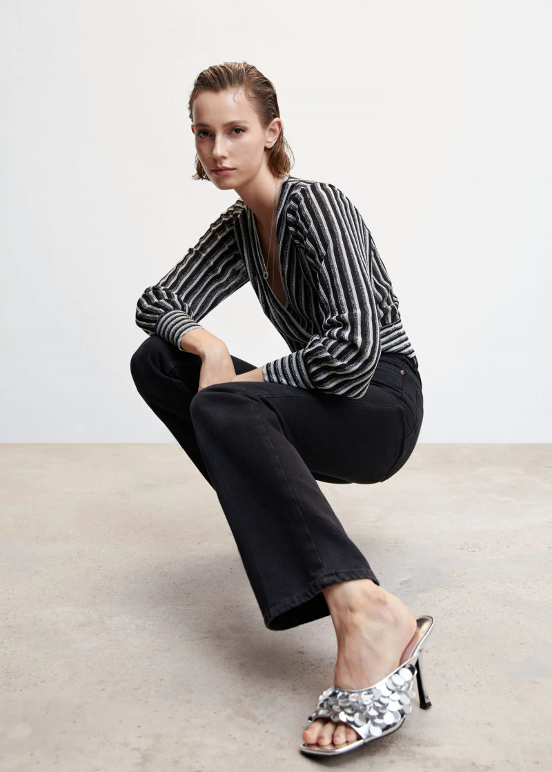 Mali Koopman featured in  the Mango catalogue for Winter 2022