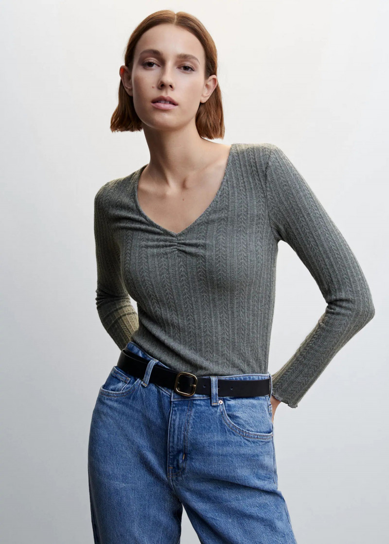 Mali Koopman featured in  the Mango catalogue for Winter 2022