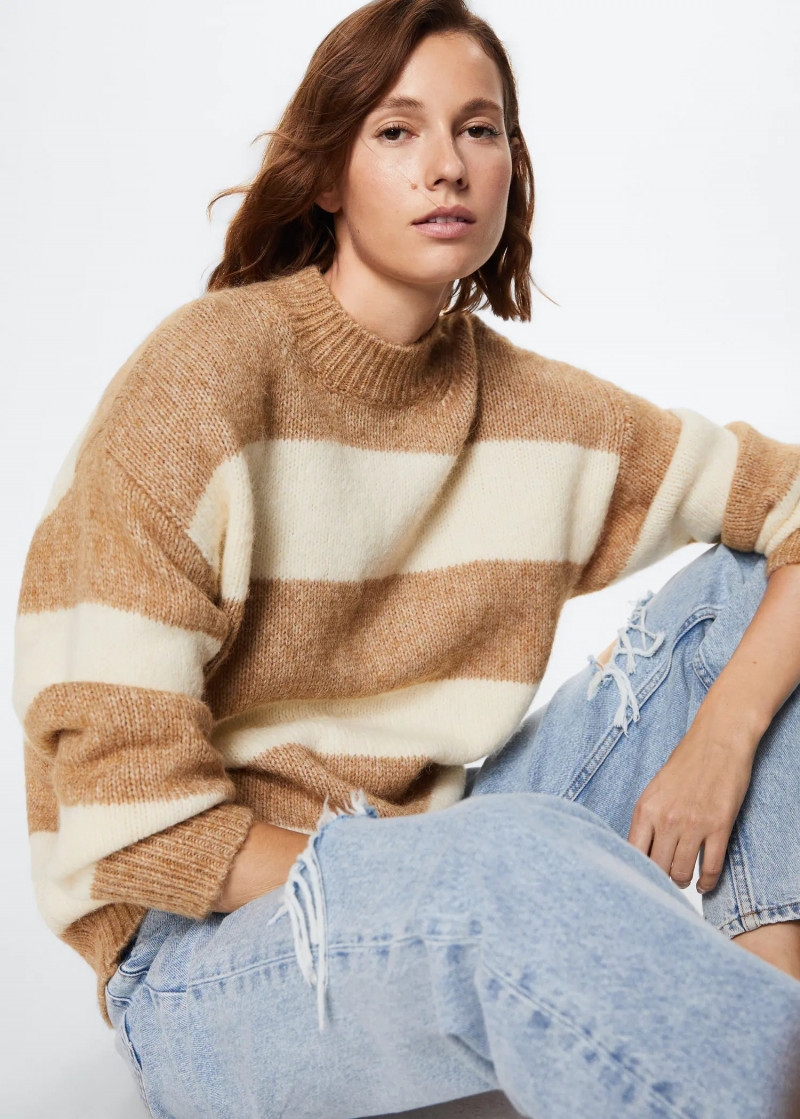 Mali Koopman featured in  the Mango catalogue for Winter 2022