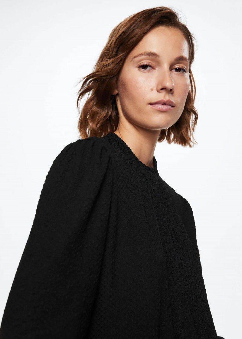 Mali Koopman featured in  the Mango catalogue for Winter 2022