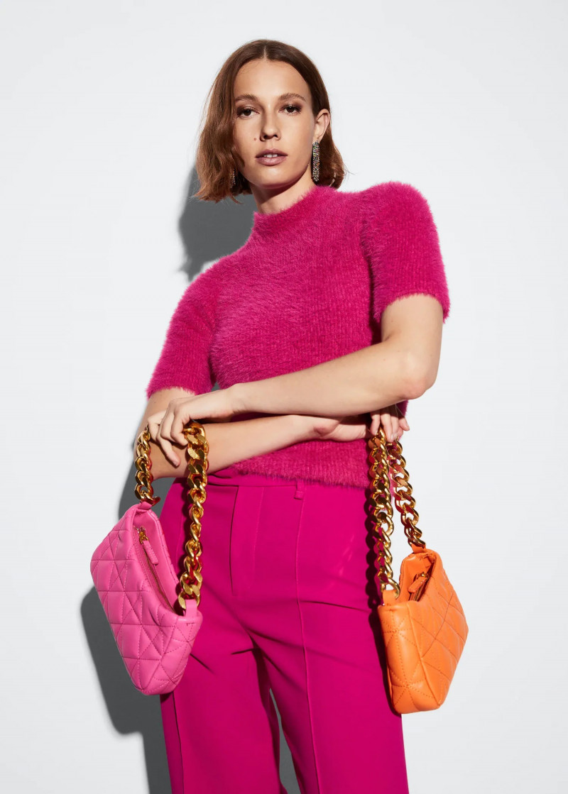 Mali Koopman featured in  the Mango catalogue for Winter 2022