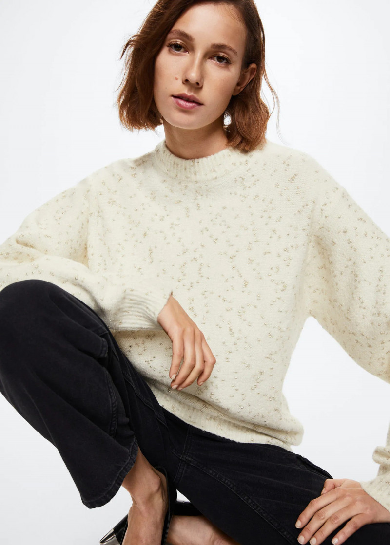 Mali Koopman featured in  the Mango catalogue for Winter 2022