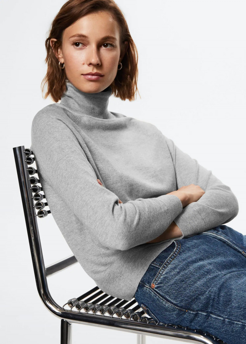 Mali Koopman featured in  the Mango catalogue for Winter 2022