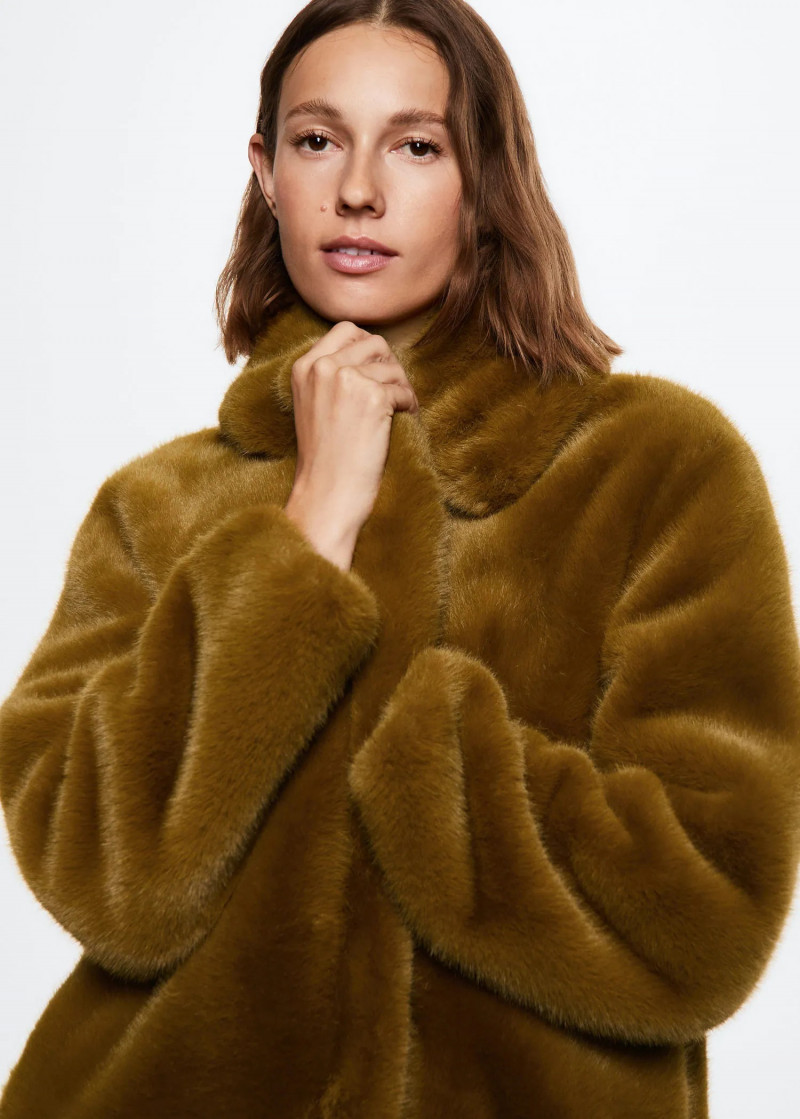 Mali Koopman featured in  the Mango catalogue for Winter 2022